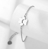Personalized Paw Print Name Bracelet – photo 4