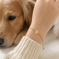 Personalized Paw Print Name Bracelet – photo 9